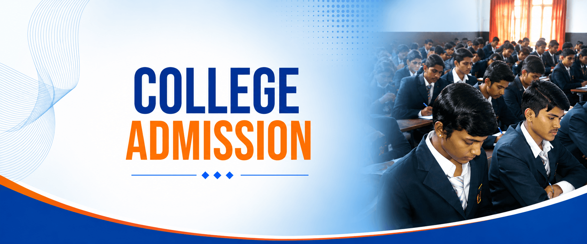 College Admission Banner